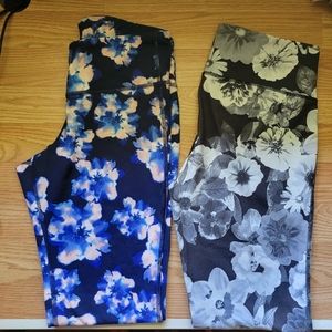 Old Navy Floral Go-Dry Yoga Active Pants